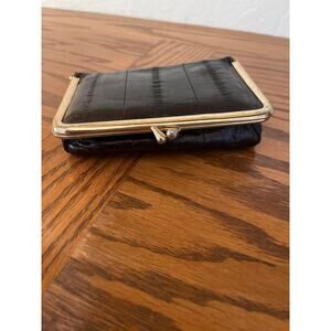 Vintage Eel skin cosmetic case